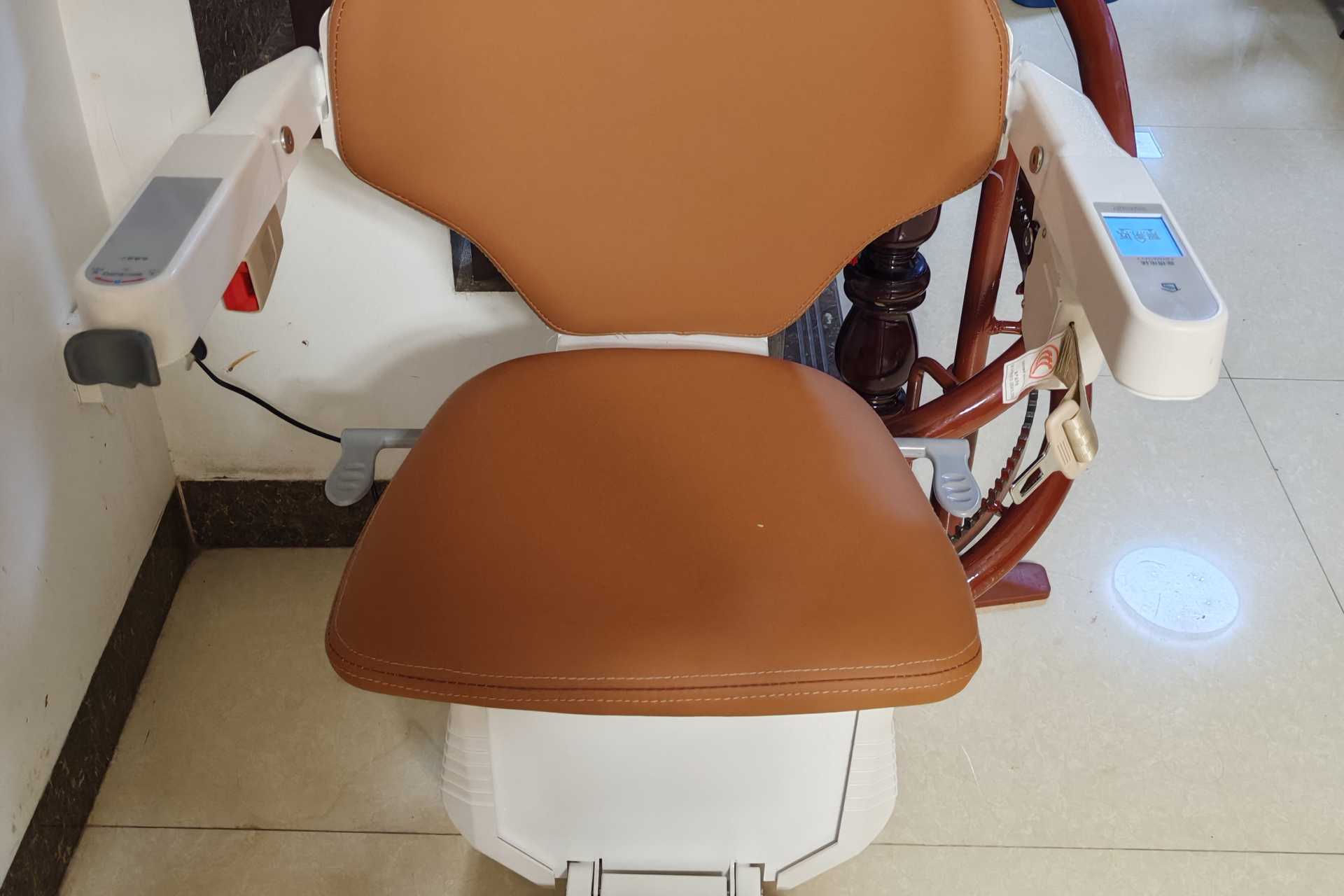 Stair chair lift seat color example