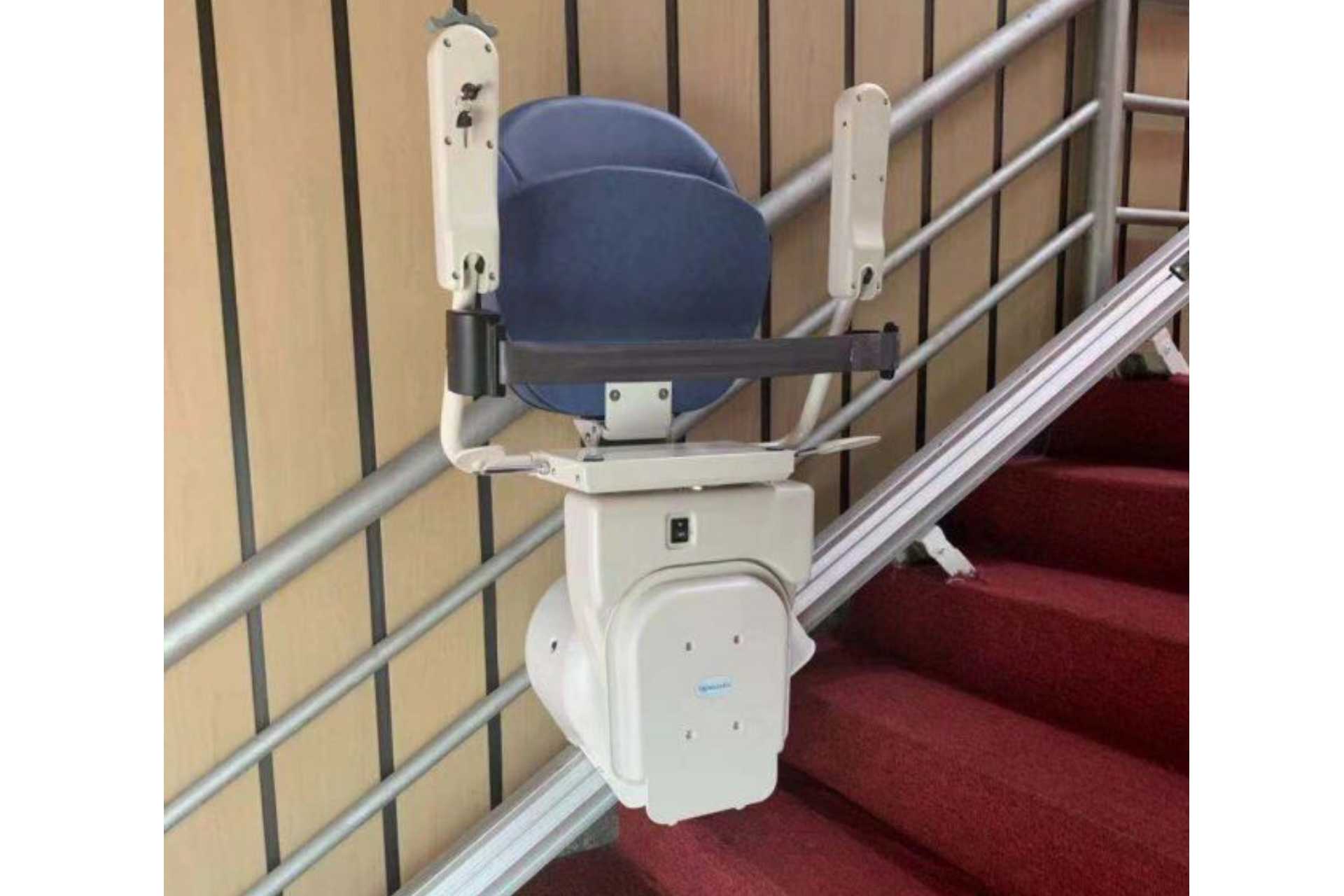 Stair chair lift seat color example
